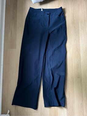 Navy Lulu Lemon city sleek Pants